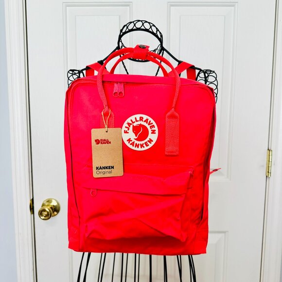 FJALLRAVEN KANKEN ORIGINAL PEACH PINK CLASSIC BACKPACK TRAVEL SCHOOL UNISEX main image 4